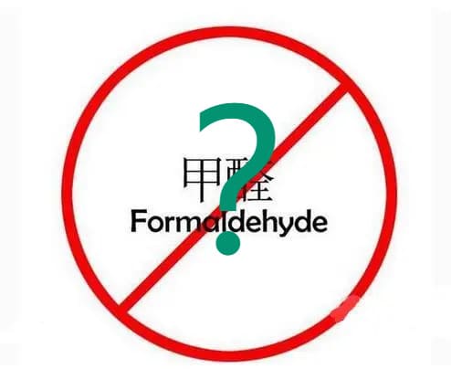 Say NO to formaldehyde (HCHO)?