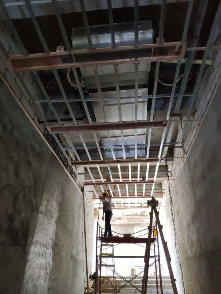 Ceiling suspension framing